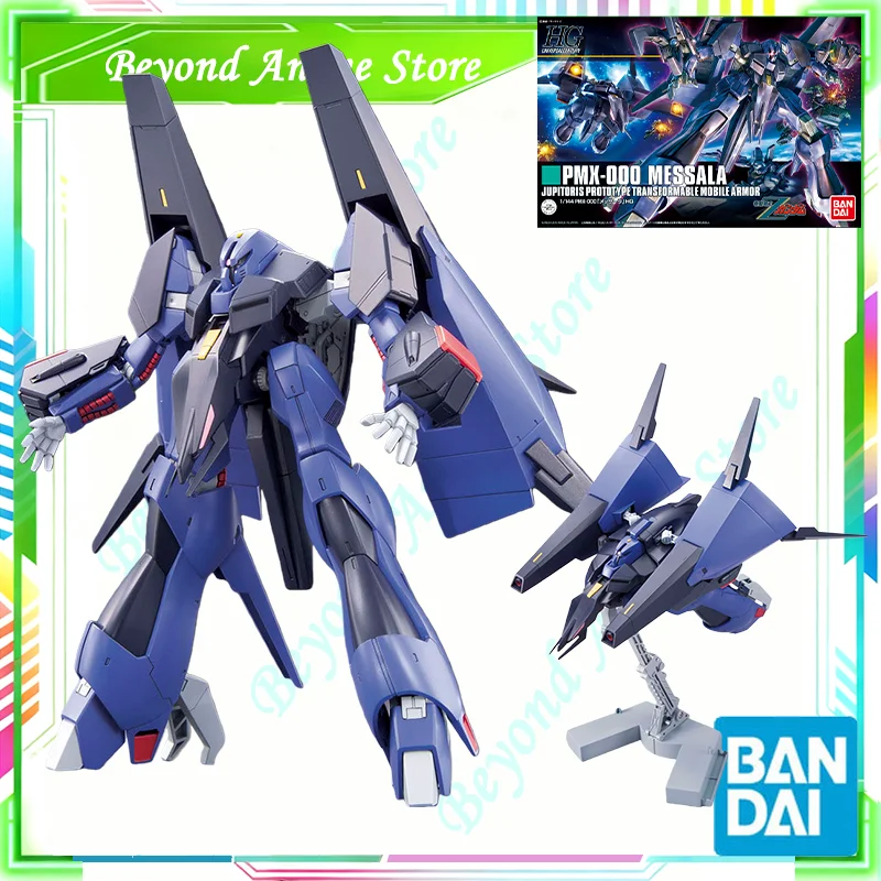 Spot Direct Delivery Bandai Original GUNDAM Anime Model HGUC 1/144 PMX-000 MESSALA Action Figure Assembly PB Toys for Kids Gift
