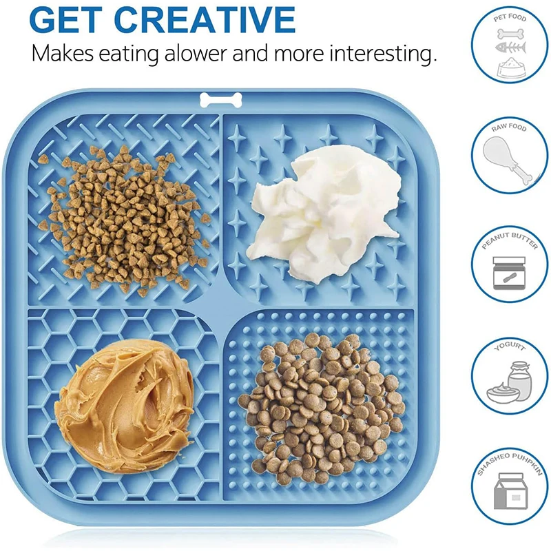 LMETJMA Lick Mat for Dogs and - đánh giá và giá Cat Litter Mat