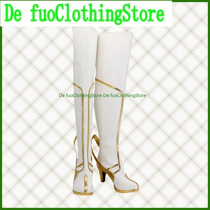 Defuo Sword Art Online SAO Kirigaya Suguha Cosplay Shoes Boots Game Anime Game Role-playing Halloween Party Props Shoes Boots