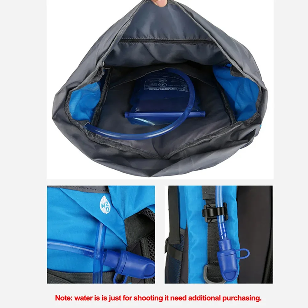70L Camping Backpack Men's Travel Bag Climbing Rucksack Large