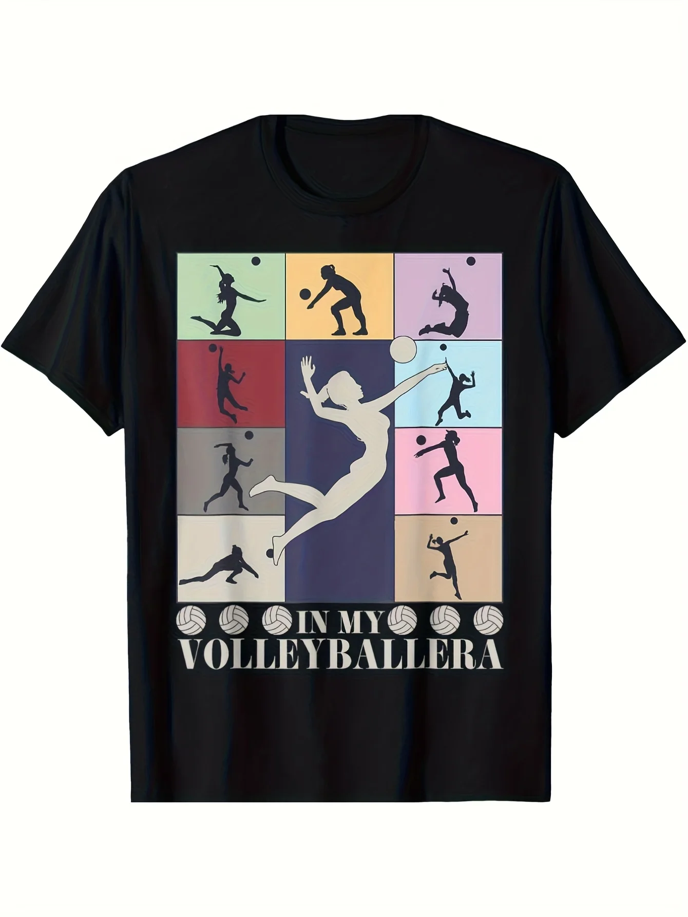 

In My Volleyball Era Retro Vintage Volleyball Sport Game Day T-Shirt