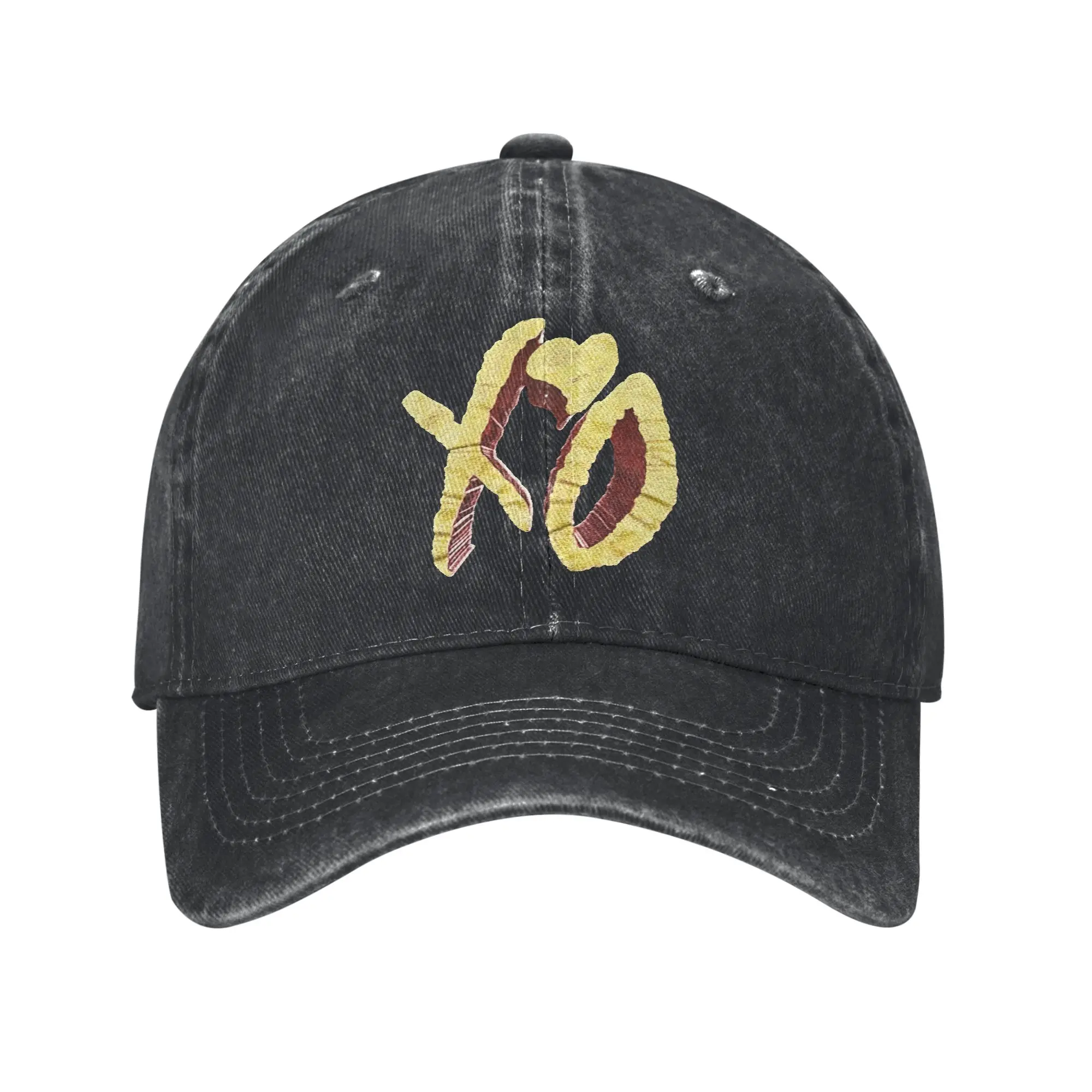 Men Women After Hours Til Dawn 2026 xo the weeknds Printed Hats Fashion Distressed Denim Washed  Baseball Cap Adjustable
