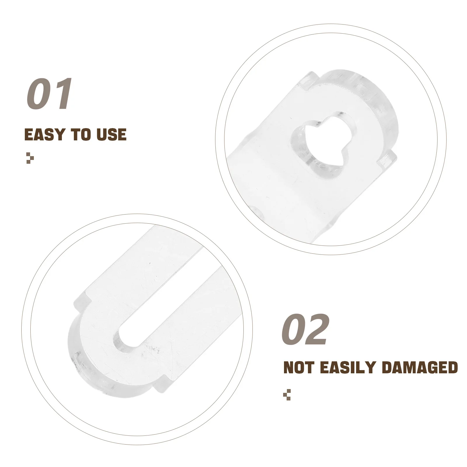 8 個の透明クリスタルコーナーブラケットクリアアクリル L 字型サポートブレース棚キャビネット木製テーブルディスプレイ取り付け用