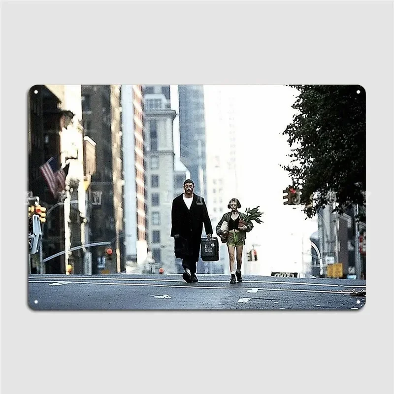 Leon The Professional Metal Sign Cinema Garage Kitchen Personalized Wall Decor Tin Sign Posters