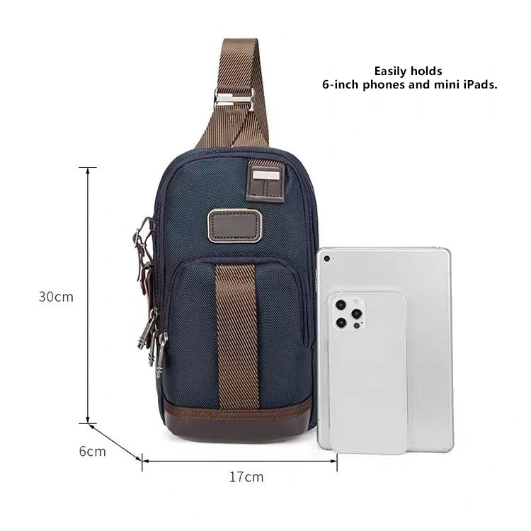 La borsa a tracolla in nylon balistico può espandere la borsa sportiva e per il tempo libero da uomo di lusso leggera e multifunzionale