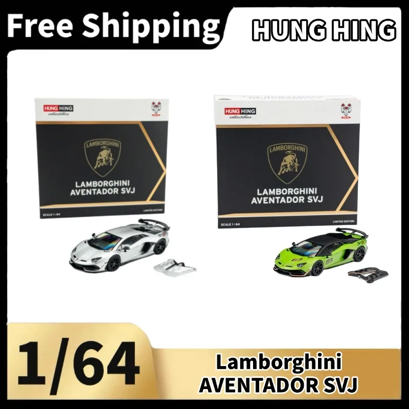[in-stock]-hung-hing-1-64-diecast-lamborghini-aventador-svj-extra-spoiler-accessories-collectible-model-with-gift-box