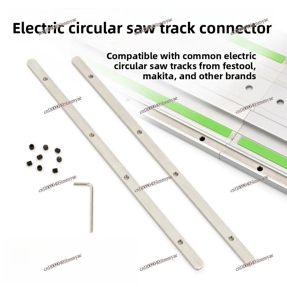 

Circular saw rail connector rail saw connector