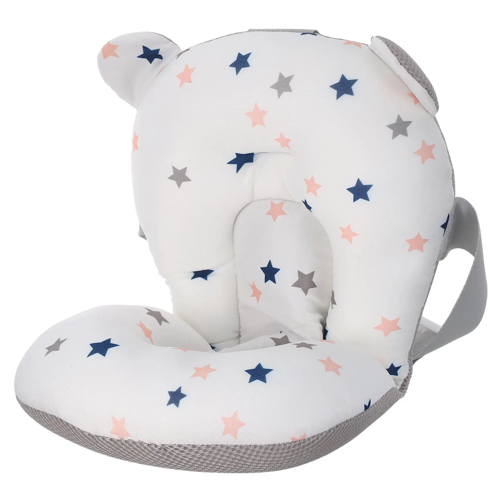 Baby Bath Seat Support 1 Newborn Floating Mesh Pad PP Material Shower Cradle Bathtub Sling Safe Comfortable Easy Install