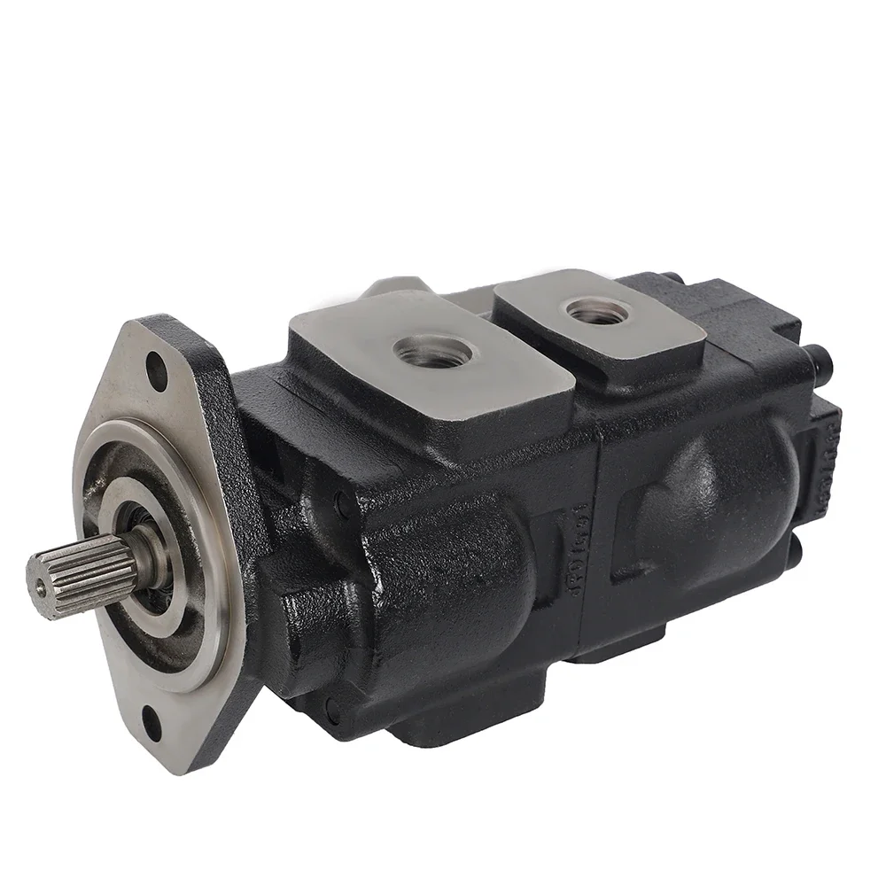 Excavator Gear Pump Hydraulic Pto Gear Pump Hydraulic Gear Oil Pump for Forklift Dump Truck Servo System