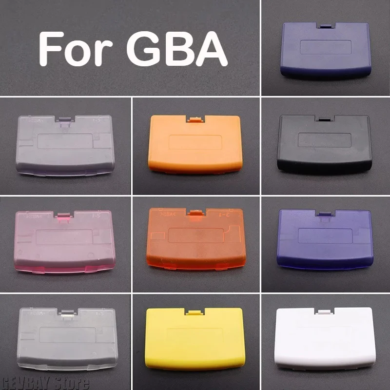 1 Stück 11 Farben zur Auswahl Ersatz-Batteriefachdeckel Gehäuseabdeckung für Nintendo Gameboy Advance GBA Rückseitenabdeckung