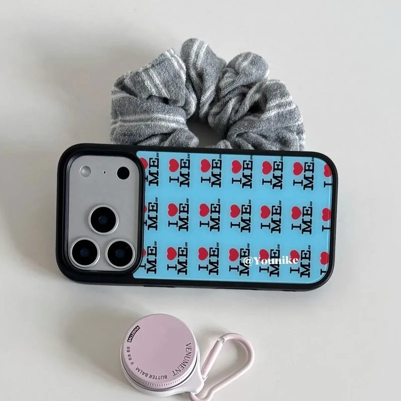 American Style i love me Retro Love Myself Trendy Cool Phone Case For iPhone 17 air 16 15 14 13 12 1