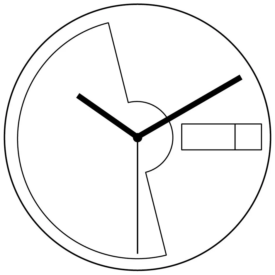 ETA 2836-2 gold Watch movement accessories brand new original mechanical ETA 2836 movement