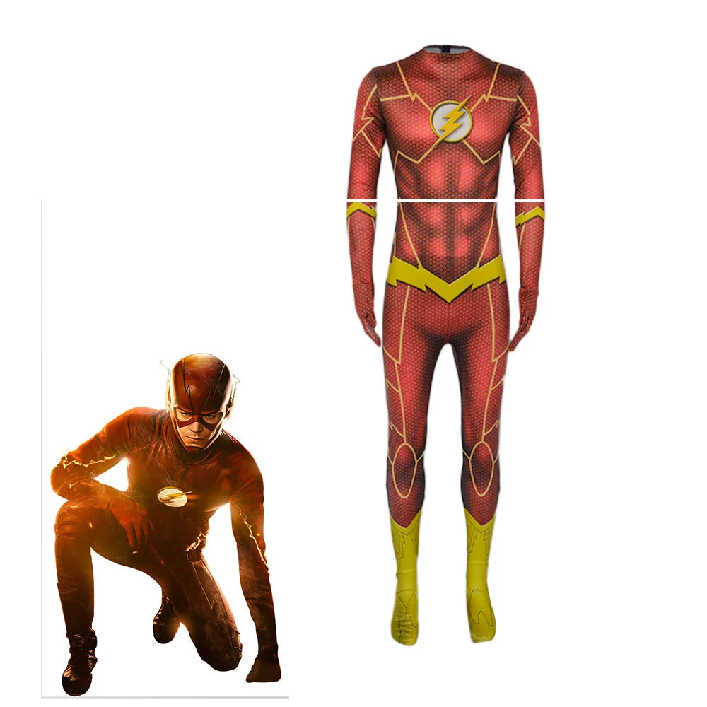 

Film Flash Hero cosplay costume Halloween cosplay bodysuit cosplay stage costume