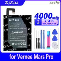 4000mAh KiKiss Powerful Battery for Vernee Mars Pro