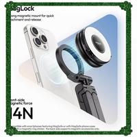 24-Hour Delivery Ulanzi MA88 Maglock Phone Holder Mount 360° Adjustable Clamp Mount 3-In-1 Desktop Tripod Handheld Selfie Stick