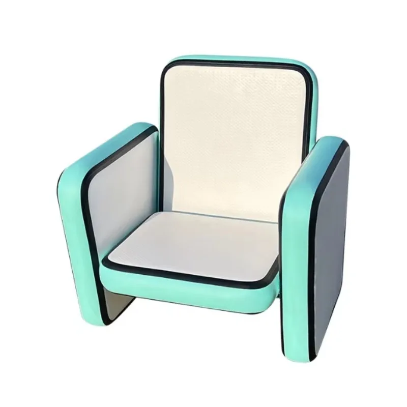 في الهواء الطلق التخييم نزهة الاسترخاء كرسي مقعد قابل للطي قطرة غرزة كرسي قابل للنفخ لصيد الأسماك