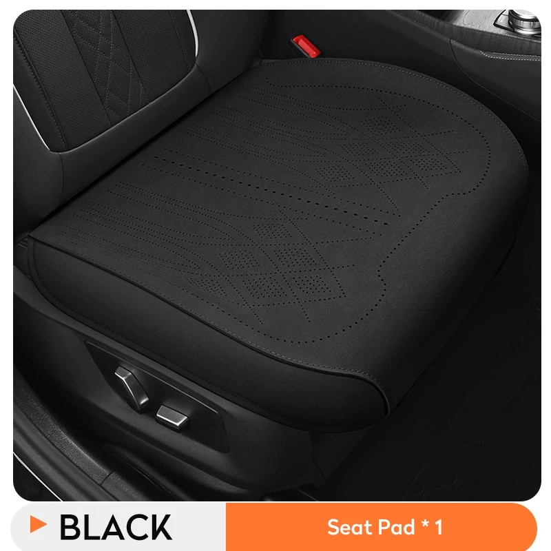 Auto Sitzbezüge Schutz Set Universal Auto Vorne Hinten Kissen Pad Wildleder Leder Vier Saison Sitzbezüge Matte Auto Zubehör – Detail 15