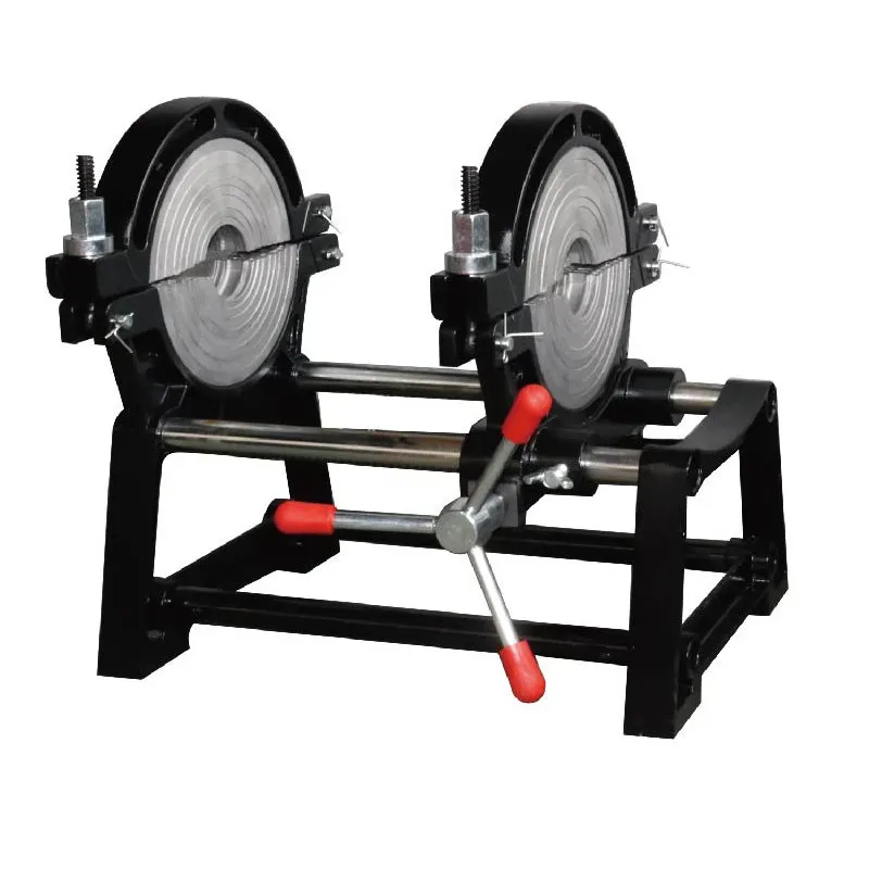 PE Pipe Butt Welding Machine Frame Hand Push Screw Hydraulic Welding Machine Frame