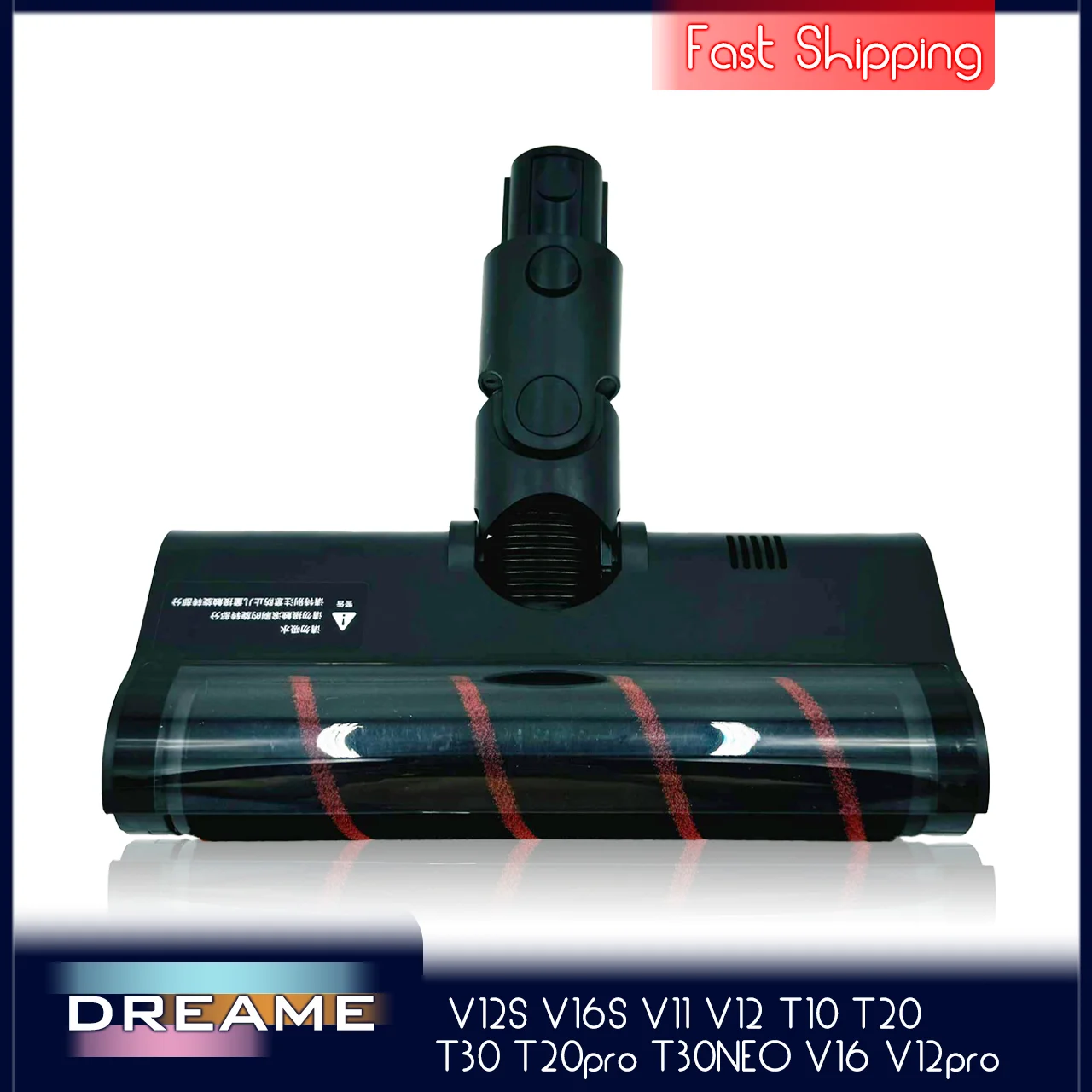 

Для Dreame V12S V16S V11 V12 T10 T20 T30 T20pro T30NEO V16 V12pro Роликовая щетка с зеленой пылью и мягкой бархатной головкой щетки для пола