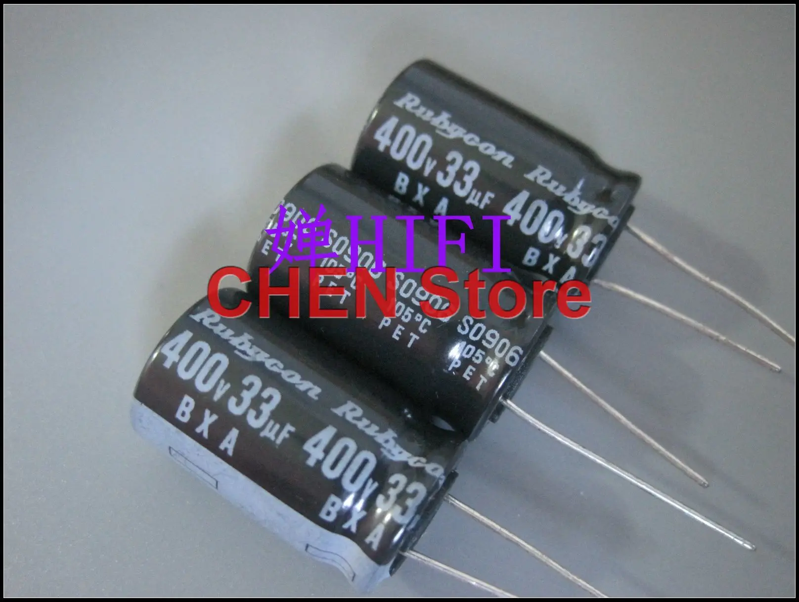 

10PCS Rubycon BXA 400V33UF 16X25MM aluminum electrolytic capacitor 33UF 400V high frequency low resistance long life 33uF/400v