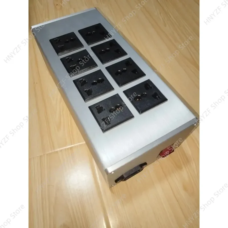 New Fever Audio Power Filter Purifier Three Stage Design Two Stage Common Mode for High Fidelity Sound System Noise Reduction