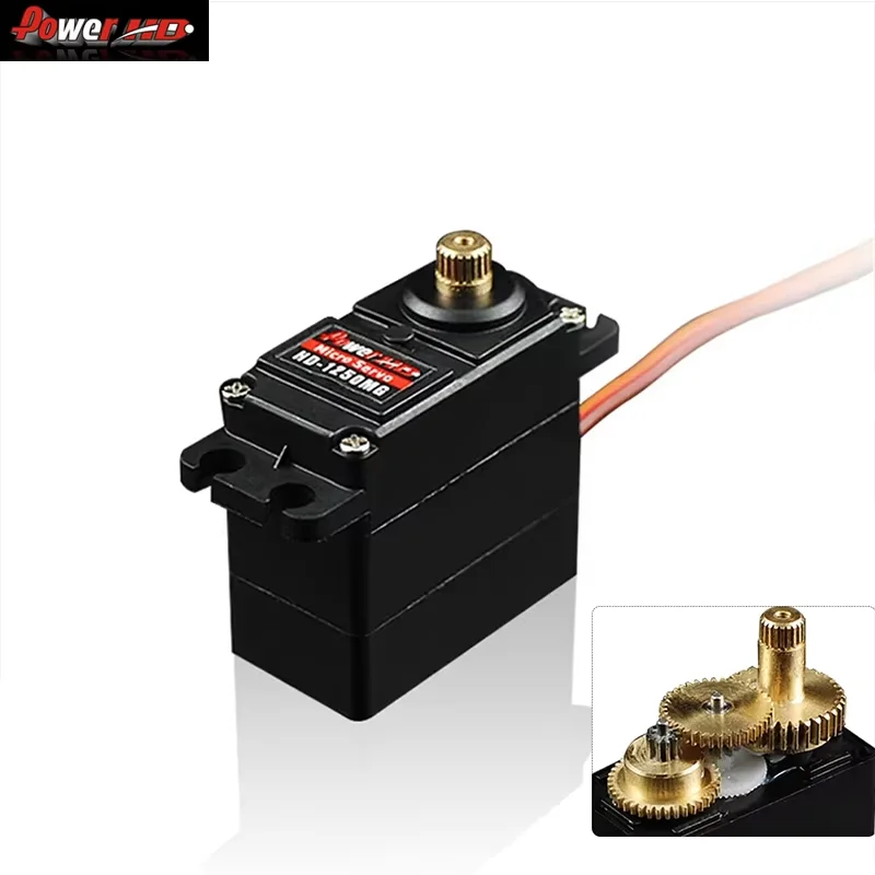 Power HD HD-1250MG Metal Gear Micro Analog Servo 3.5KG Torque -20~60 Degree
