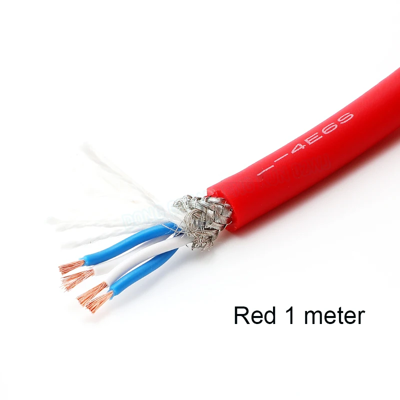 CANARE 4-adriges Stern-Quad-Mikrofon-Audiokabel L-4E6S Alle Leitungssignale Draht Außendurchmesser 6 mm 4 * 0,2 mm2 geflochtener Abschirmung – Detail 7