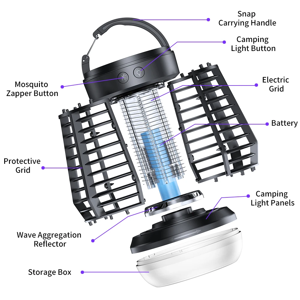 Insect Zapper Portable 360° 2