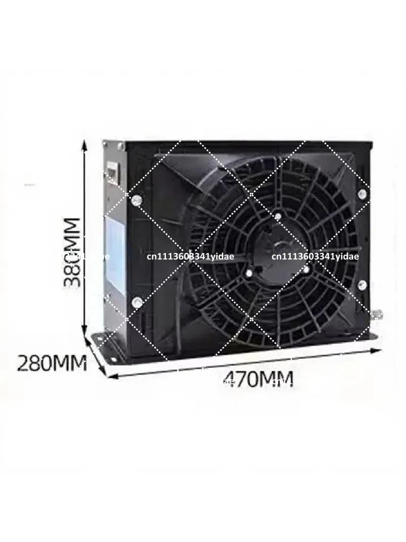 Cheap Modification Electric Car Air Conditioner 12V/24V Refrigeration System Integrated for Buses Trucks Excavators Harvesters