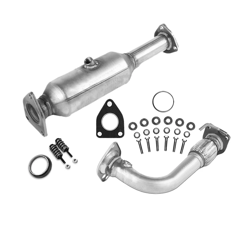 Car Catalytic Converter With Flex Pipe Fit For Honda Accord 2.4L 2003 2004 2005-2007