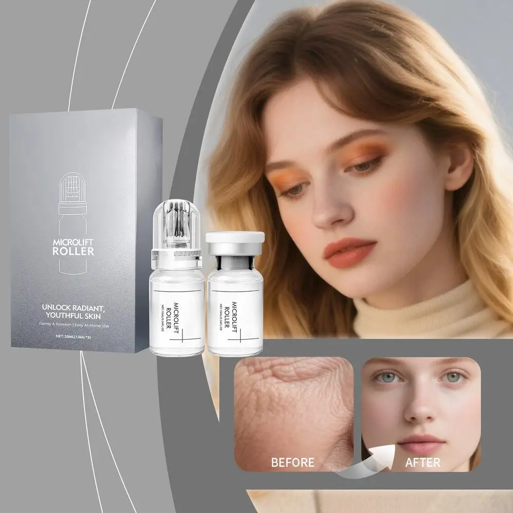 0.25Mm Microneedle Brightening Serum Lock Stabilizing And Restore Deep Hydration Facial Serum Moisturizing And Repairing Gentle - view 4