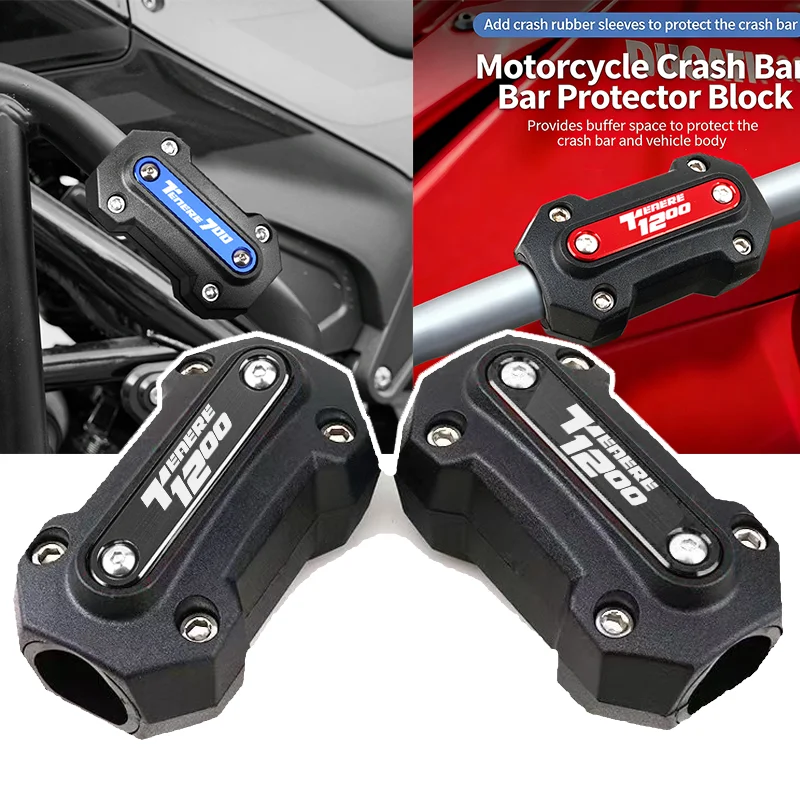 

MOTO For YamahaTenere700 Tenere1200 Tenere 700/1200 XTZ700 XTZ T7 Rally World Raid Bumper Guard Engine Protection Block Crash
