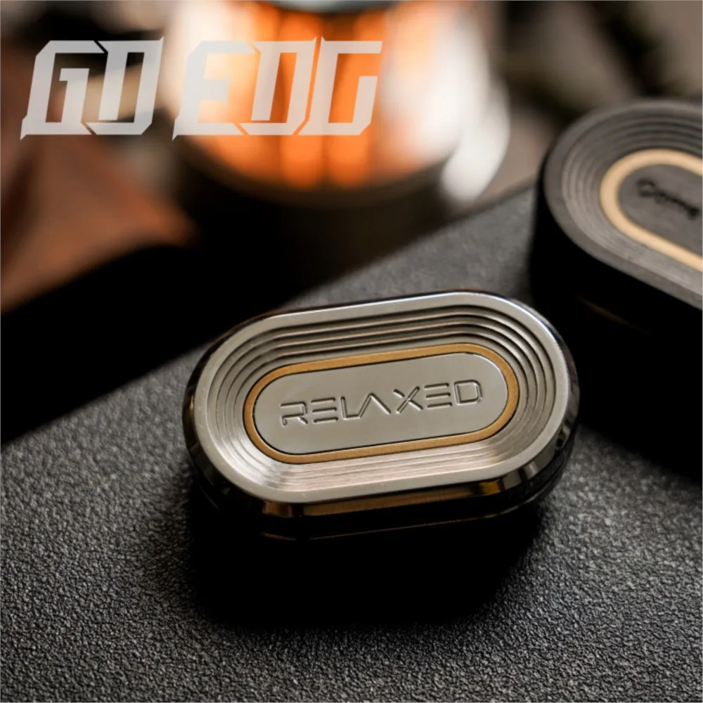 GDEDC Reincarnazione 2.0 Push Slider Metallo Aviazione Alluminio Giocattolo antistress Fidget Slider