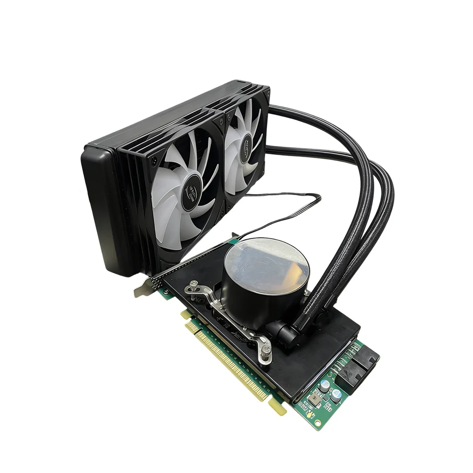 ADT-Link AIO Water Cooling Kit for NVIDIA Tesla V100 16GB 32GB