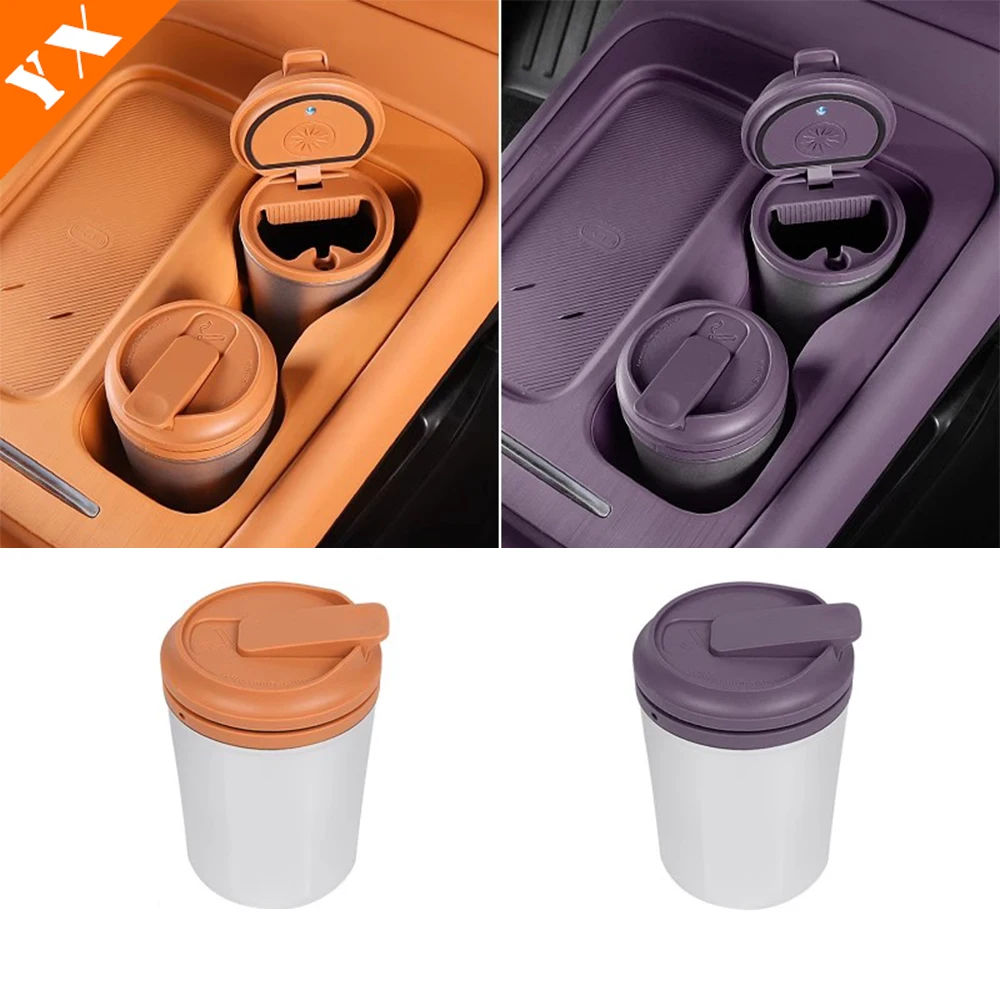 

2024-2026 For Leapmotor C10 Leapmotor B10 Accessories Car Ashtray, Car Mounted Illuminated Ashtray, Led Ashtray