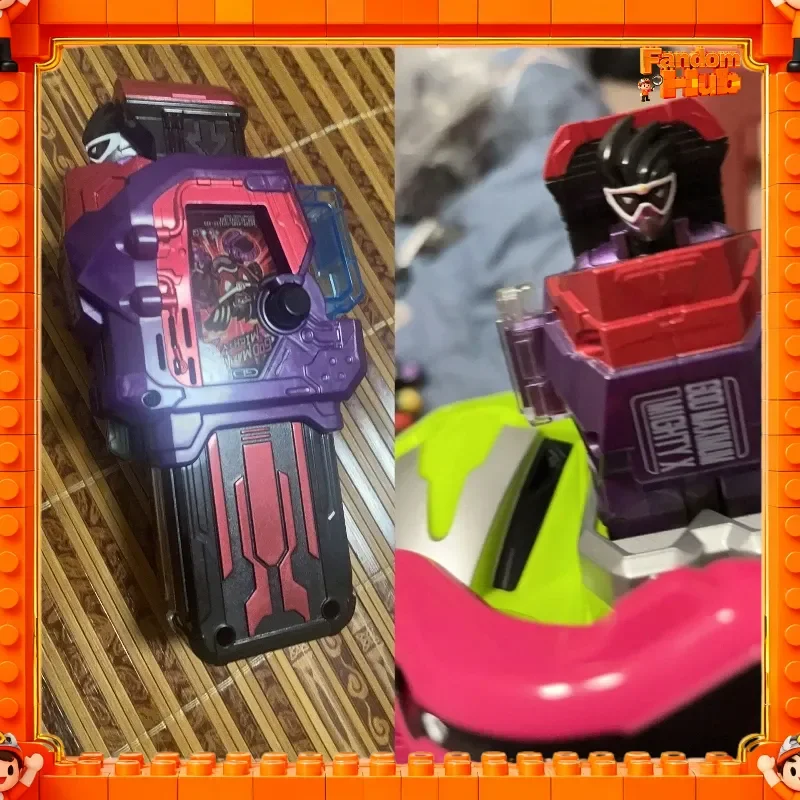 

Genuine Bandai Kamen Rider Kuroto Dan Dx God Billion Gamer Gashat Toy Exaid Reissue Dx God Maximum Gamer Gashat Fans Gift