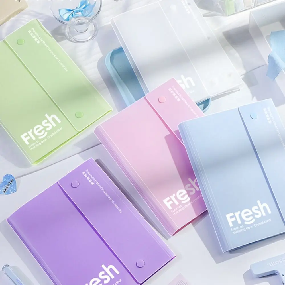 Cartella Portadocumenti A4 in PP, Design Pieghevole, Impermeabile, per Test e Ritorno a Scuola