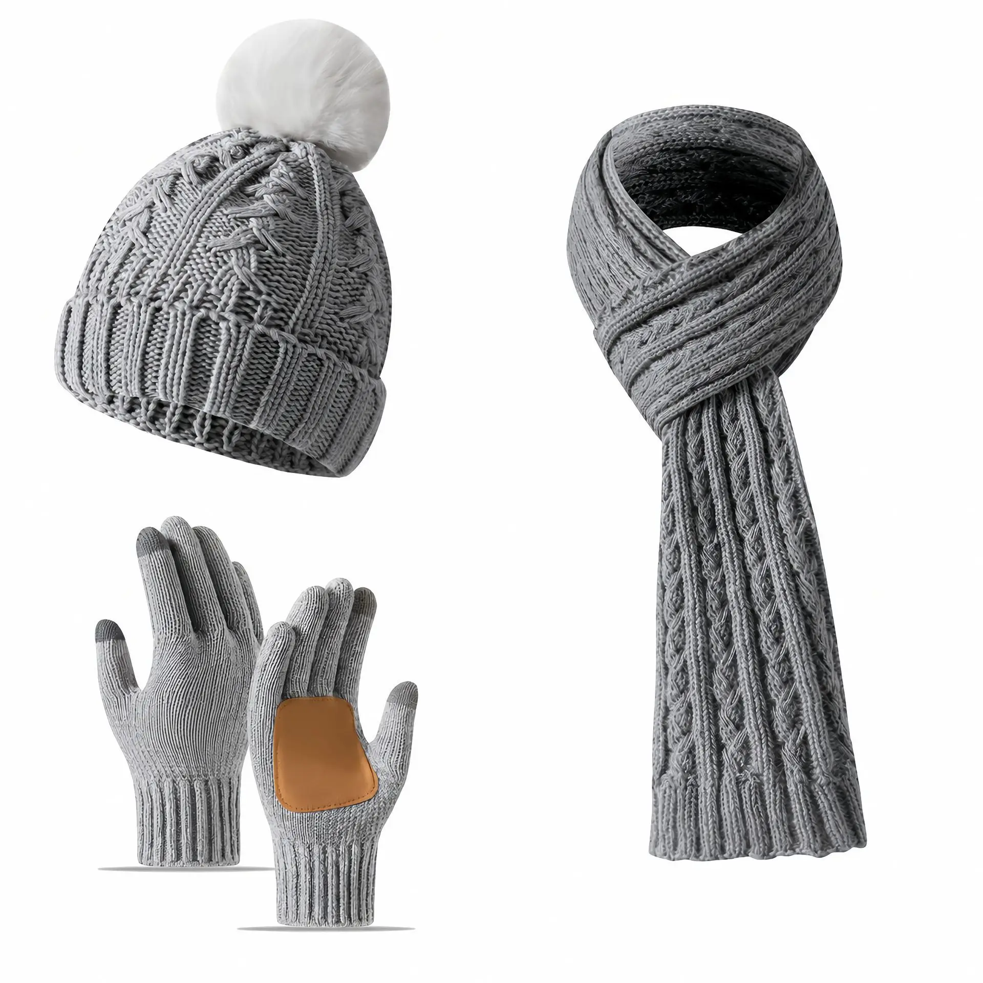 ensemble-de-3-bonnets-d’hiver-en-tricot-pour-femmes-et-hommes-avec-pompon-bonnet-cache-cou-echarpe-et-gants-tactiles-accessoires-doux-pour-les-activites-de-plein-air