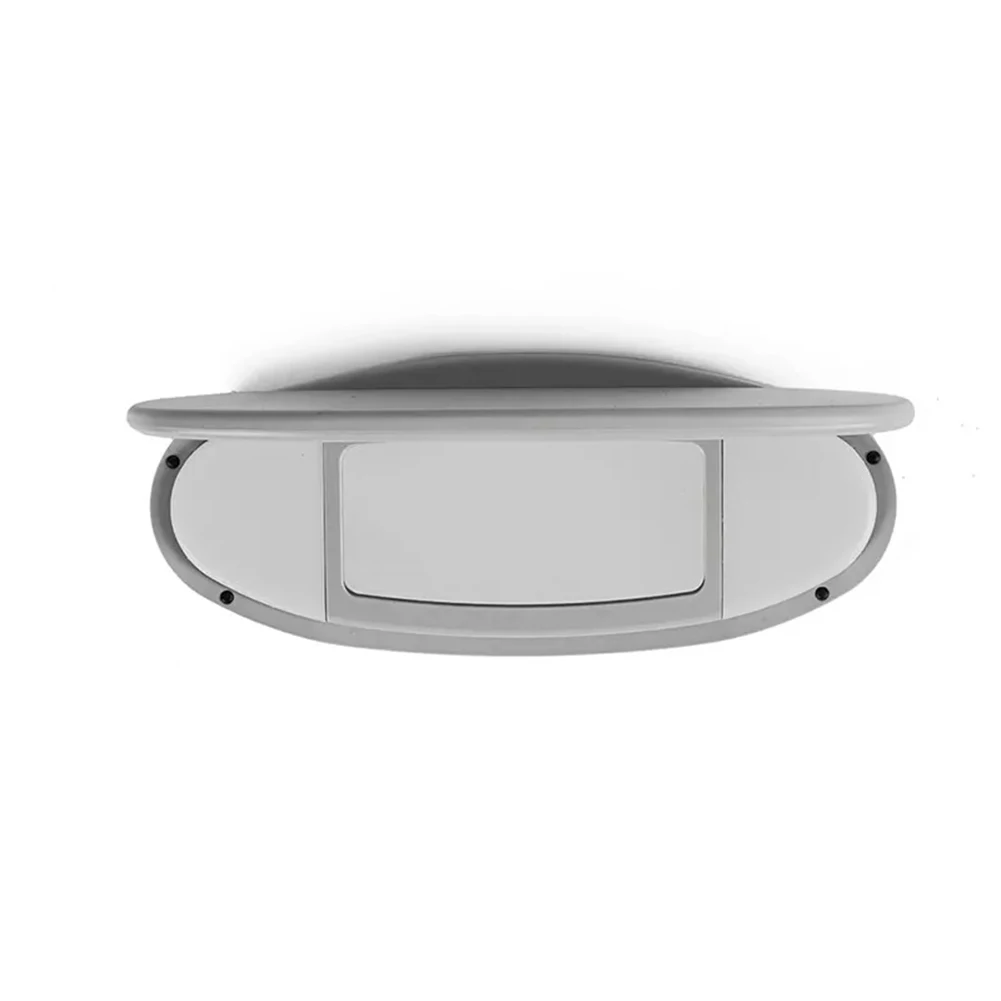

Auto Makeup Mirror Dimensions 19*7.7*1.5cm Vanity Mirror Cover Clear View Mirror Interior Accessory Sturdy Construction