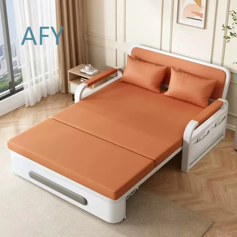 Multifunctional Sofa Bed for Small Spaces Convertible Folding Sleeper Couch with Extendable Design for Compact Apartments
