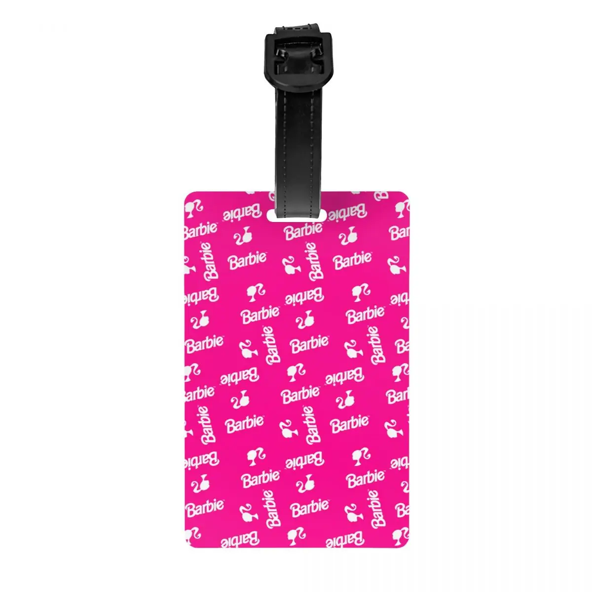 Custom Barbie Luggage Tag With Name Card Privacy Cover ID Label for Travel Bag Suitcase