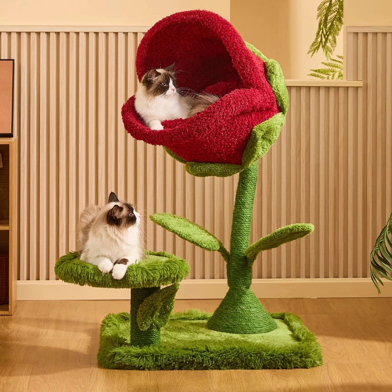 

Cat climbing frame cat nest cat scratching board sisal integrated small apartment