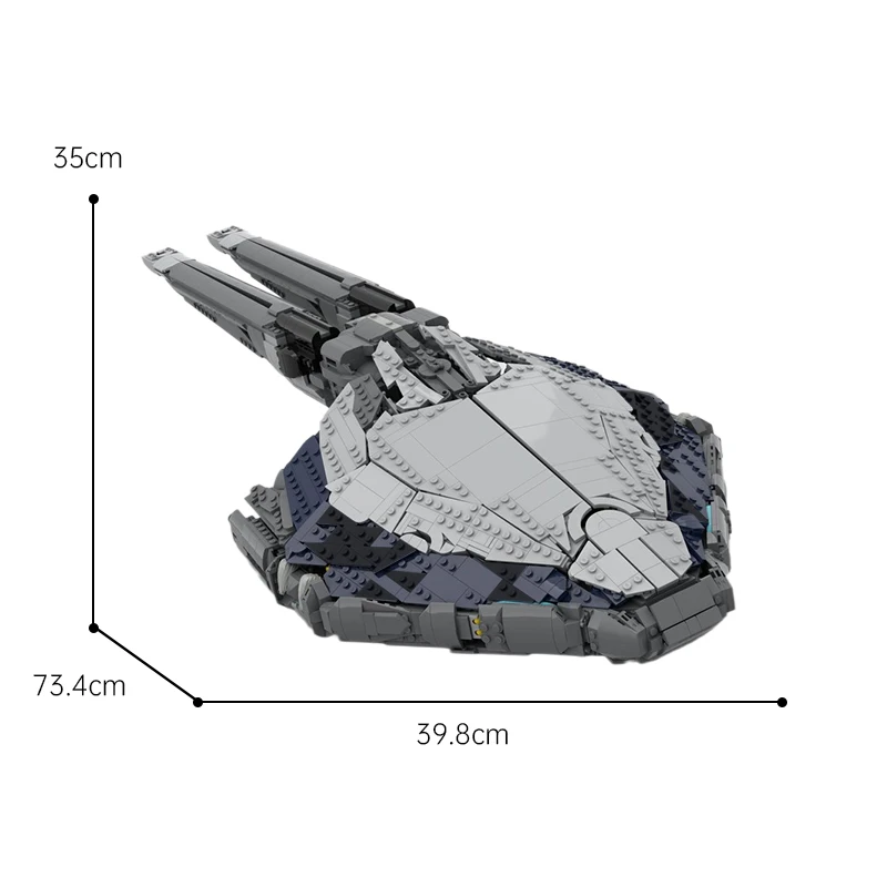 4525PCS Warframed List Landing Craft Building Blocks Assemblyชุดอิฐของเล่นเหมาะสําหรับครอบครัวเพื่อนวันหยุดของขวัญ