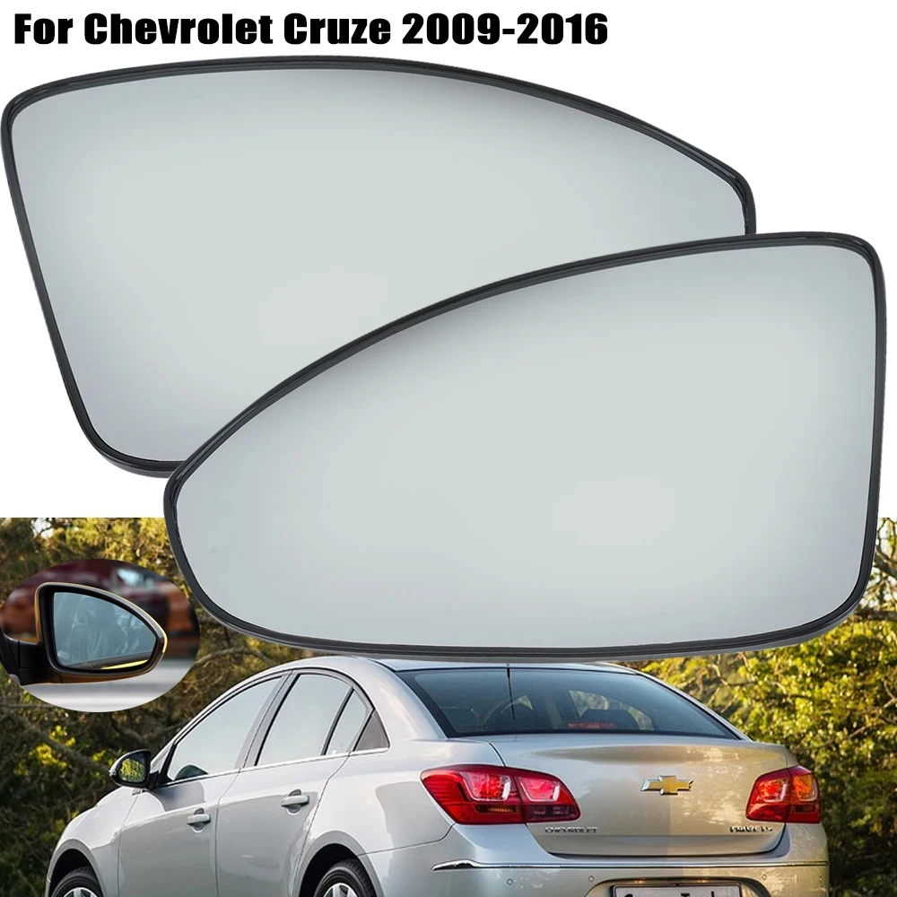 side mirror For Chevrolet Cruze 2009-2016 Car Side Rearview Mirror no heated glass lens for Holden Cruze JG JH 09-16 accessories