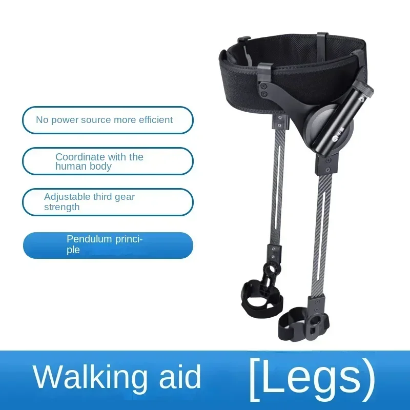 Lower Limb Stroke Hemiplegia Knee Joint Exoskeleton for Walking, Rehabilitation Strength Training Lift Leg Auxiliary Knee Aids