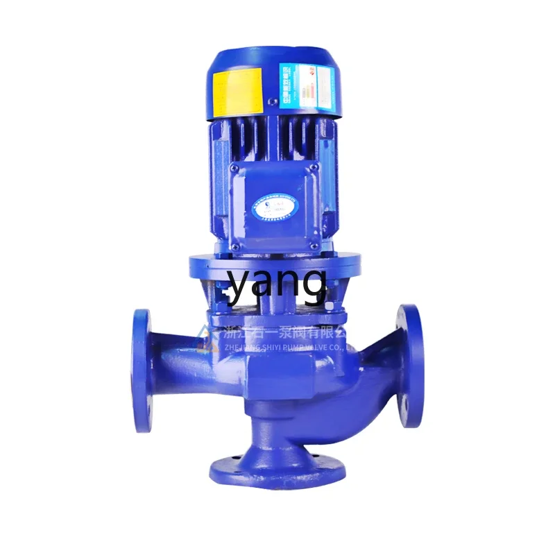 YJQ vertical large flow sewage centrifugal pipeline pump non-clogging pipeline pressurized mud booster pump