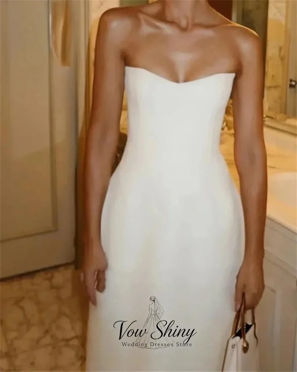 abito-da-sposa-semplice-e-scintillante-senza-spalline-in-raso-taglio-dritto-lungo-fino-al-pavimento-per-matrimoni-all'aperto-intimo-personalizzabile