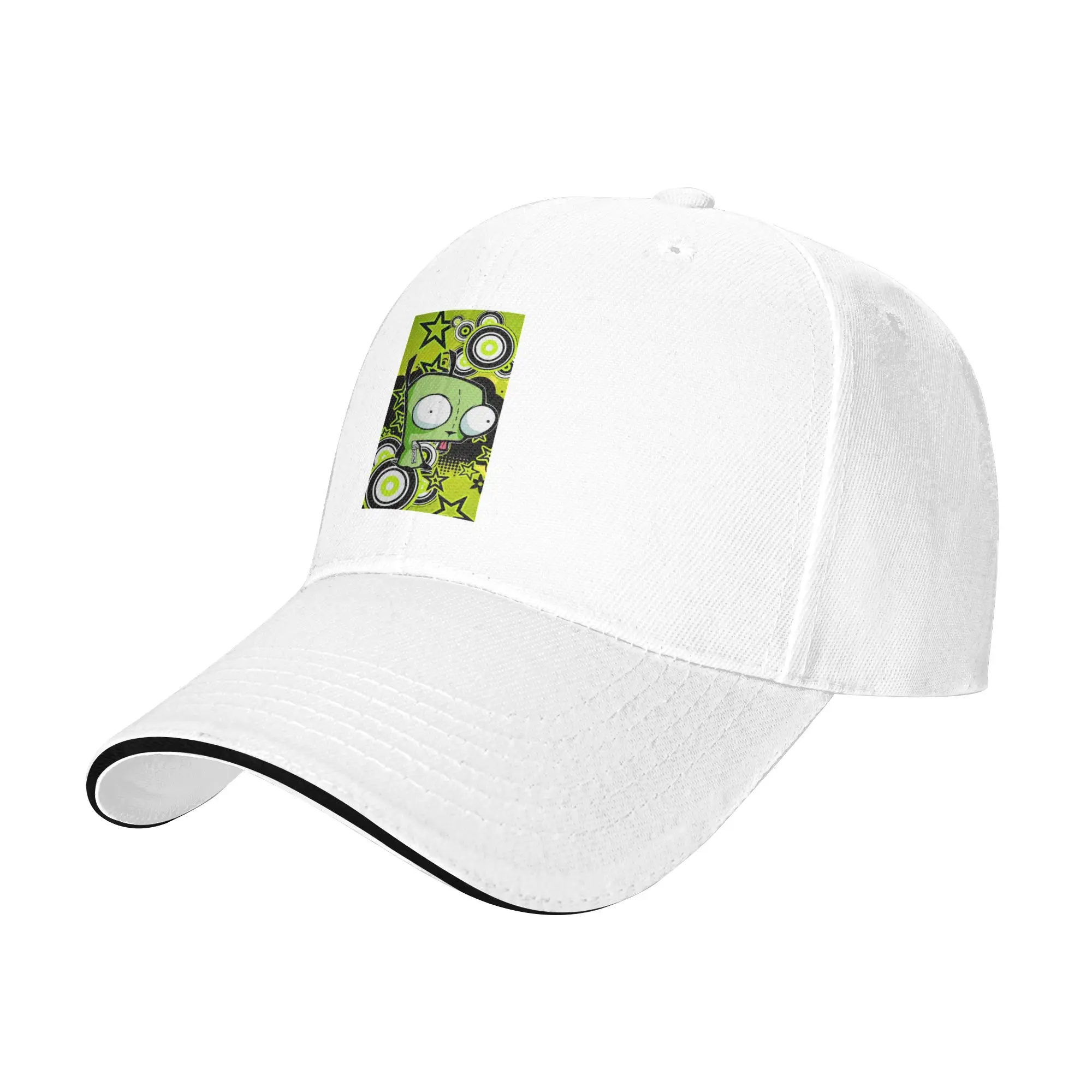 Invader Zim Madness Cap Casual Baseball Caps Adjustable Hat Hip Hop Summer Unisex Baseball Hats Customizable