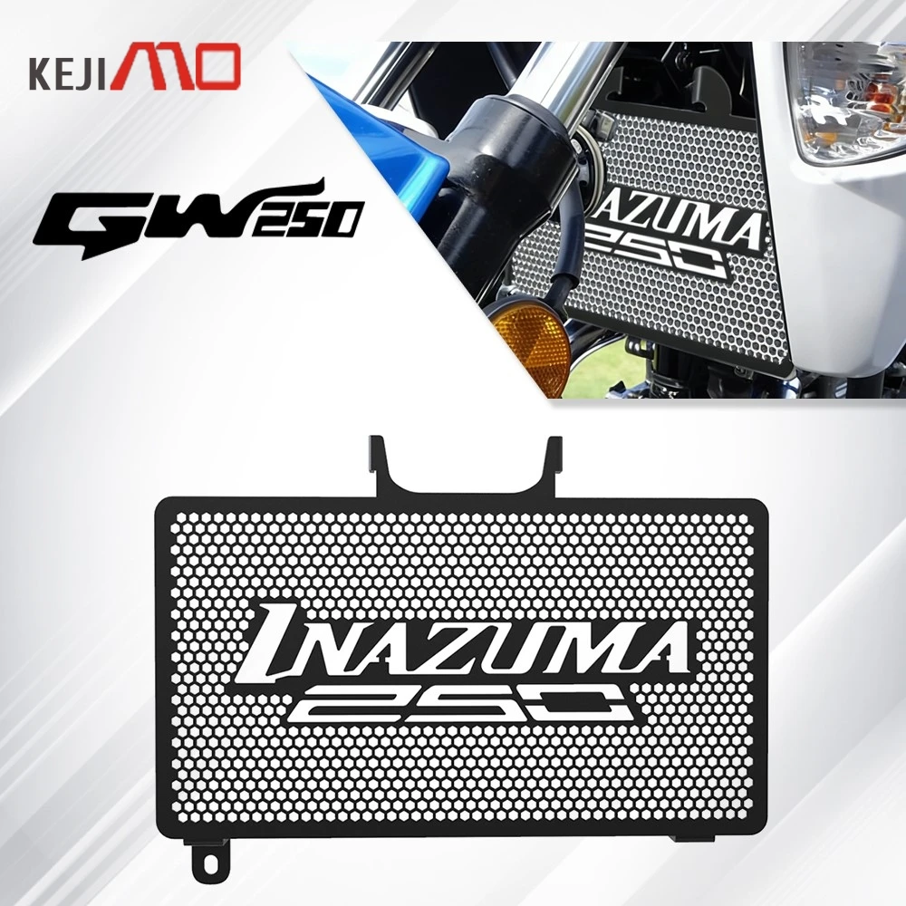 

Аксессуары для мотоциклов: Защитная решетка радиатора GW 250 для Suzuki GSR250 GW250 Inazuma 250 2013-2017