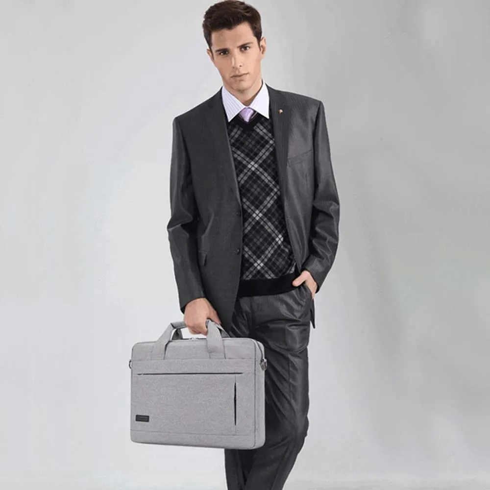 2023 Fashion Large Capacity Laptop Handbag for Men Women Travel Briefcase Bussiness Notebook Bag for 14 15 Inch Macbook Pro PC